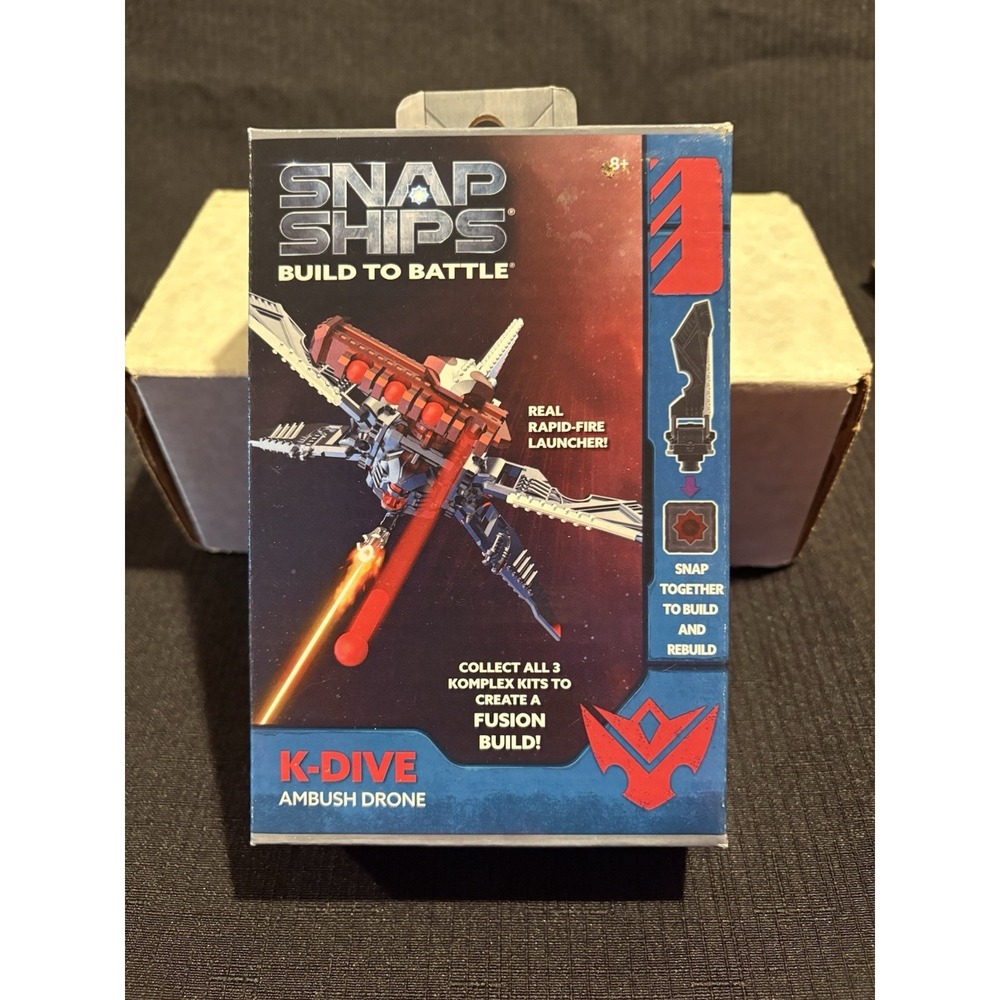 Snap Ships Build to Battle K-Dive Ambush Drone PlayMonster 9518 Building Set